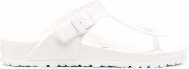 Birkenstock Gizeh Eva flat slides White