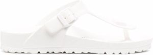 Birkenstock Gizeh Eva flat slides White