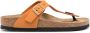 Birkenstock Gizeh leather sandals Orange - Thumbnail 1