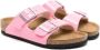 Birkenstock Kids Arizona BS leather sandals Pink - Thumbnail 1