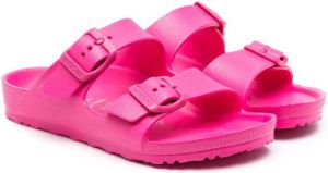 Birkenstock Kids Arizona buckled sandals Pink