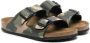 Birkenstock Kids Arizona camouflage print sandals Green - Thumbnail 1