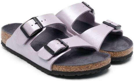 Birkenstock Kids Arizona flat sandals Purple