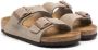 Birkenstock Kids Arizona leather sandals Green - Thumbnail 1