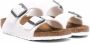 Birkenstock Kids Arizona leather sandals White - Thumbnail 1