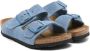 Birkenstock Kids Arizona suede sandals Blue - Thumbnail 1