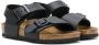 Birkenstock Kids buckle flat sandals Black - Thumbnail 1