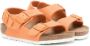 Birkenstock Kids canvas slingback sandals Orange - Thumbnail 1
