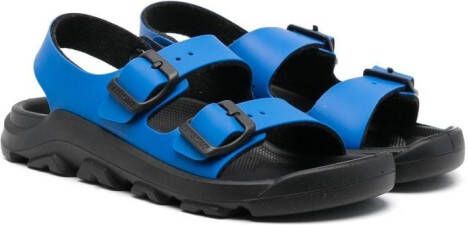 Birkenstock Kids double-strap open-toe sandals Blue