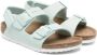 Birkenstock Kids Milano HL canvas sandals Green - Thumbnail 1