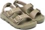 Birkenstock Kids Mogami touch-strap sandals Green - Thumbnail 1
