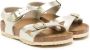 Birkenstock Kids Rio double-strap metallic sandals Gold - Thumbnail 1