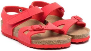 Birkenstock Kids Rio-double strap sandals Red