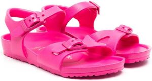 Birkenstock Kids Rio Eva buckled sandals Pink