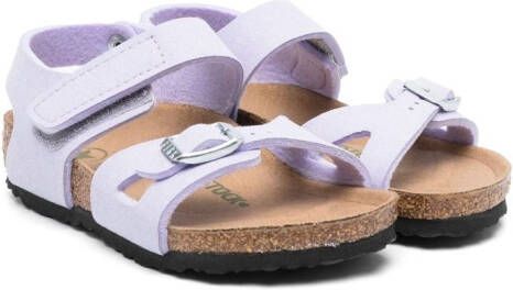 Birkenstock Kids Rio touch-strap sandals Purple