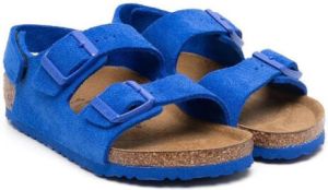 Birkenstock Kids side buckle-fastening sandals Blue