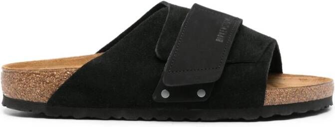 Birkenstock Kyoto suede sandals Black