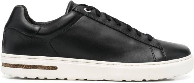 Birkenstock lace-up leather sneakers Black