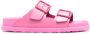 Birkenstock logo-embossed open-toe slides Pink - Thumbnail 1