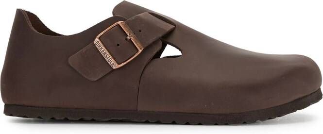 Birkenstock London leather shoes Brown