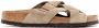 Birkenstock Lugano suede open-toe sandals Brown - Thumbnail 1