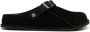 Birkenstock Lutry Premium suede slippers Black - Thumbnail 1