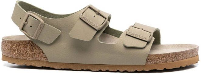 Birkenstock Mayari Birko-Flor slingback sandals Green