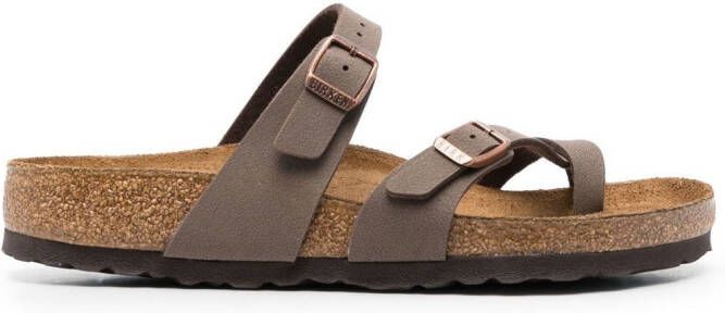 Birkenstock Mayari leather sandals Brown