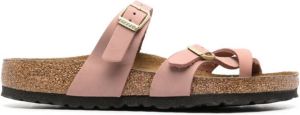 Birkenstock Mayari leather strap sandals Pink