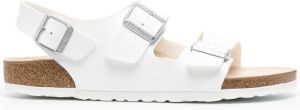 Birkenstock Milano buckled sandals White