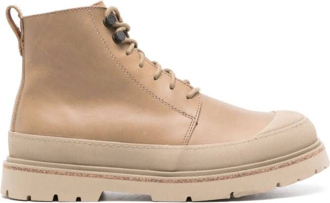 Birkenstock Prescott leather ankle boots Neutrals