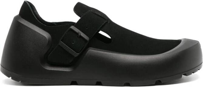 Birkenstock Reykjavik buckle-fastening slippers Black