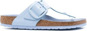 Birkenstock side buckle-detail sandals Blue
