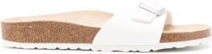 Birkenstock single-buckle sandals White