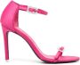 BLACK SUEDE STUDIO Lila 100mm crystal-embellished sandals Pink - Thumbnail 1