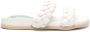 Blue Bird Shoes braided strap flat sandals White - Thumbnail 1