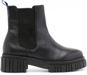 Blue Bird Shoes chunky sole Chelsea boots Black