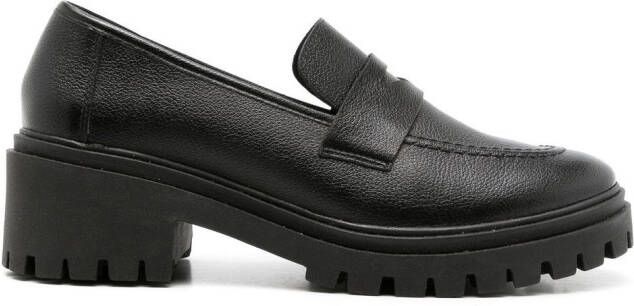 Blue Bird Shoes Couro Preto loafers Black