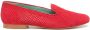 Blue Bird Shoes perforated design loafers Red - Thumbnail 1
