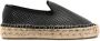 Blue Bird Shoes perforated leather espadrilles Black - Thumbnail 1