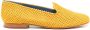 Blue Bird Shoes perforated round-toe loafers Yellow - Thumbnail 1