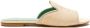 Blue Bird Shoes straw Bride flats White - Thumbnail 1