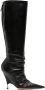 Blumarine 105mm leather boots Black - Thumbnail 1