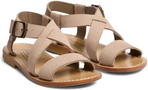 Bonpoint Caina leather sandals Neutrals