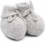 Bonpoint cashmere knit pre-walkers Grey - Thumbnail 1