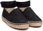 Bonpoint embroidered espadrille sandals Black - Thumbnail 1
