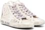 Bonpoint Francis low-top leather sneakers Gold - Thumbnail 1