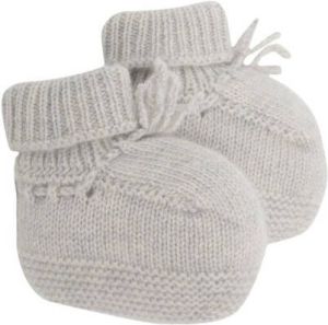 Bonpoint knitted turn-down shoes Grey