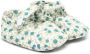 Bonpoint side-button fastening floral shoes Green - Thumbnail 1