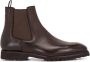 Bontoni almond-toe leather boots Brown - Thumbnail 1